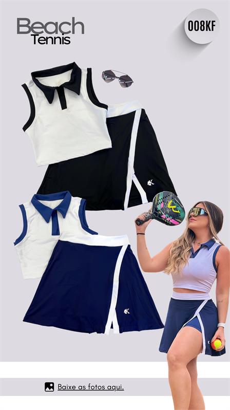 CONJUNTO  BEACH TENNIS   |REF 008KF