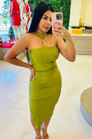 VESTIDO FIVELA - REF 887