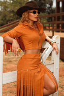 CONJUNTO SAIA MONTANA ZIPER - REF 945