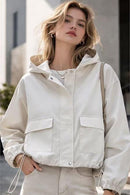 JAQUETA CORTA VENTO COM CAPUZ - REF 144KF