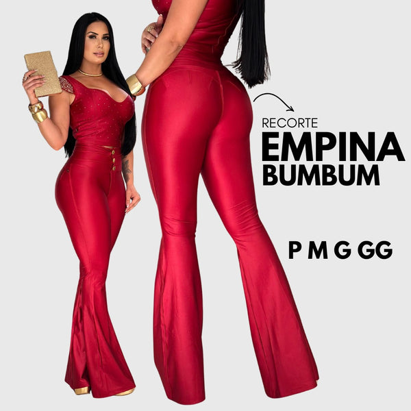 CALÇA 3 CÓS FLARE - REF 144