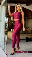 CALÇA CRIS PRADA ZIPER - REF 152