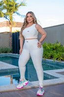 CONJUNTO CALÇA FITNESS PARIS - 030KF BLACKOUT